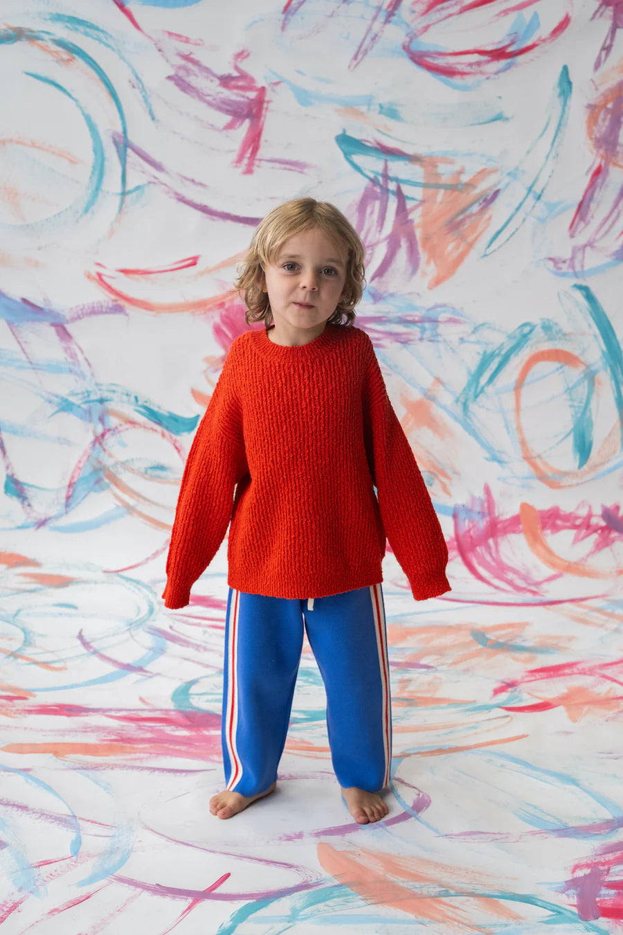 Grown Clothing - Organic Tape Milano Knit Pant - Cobalt