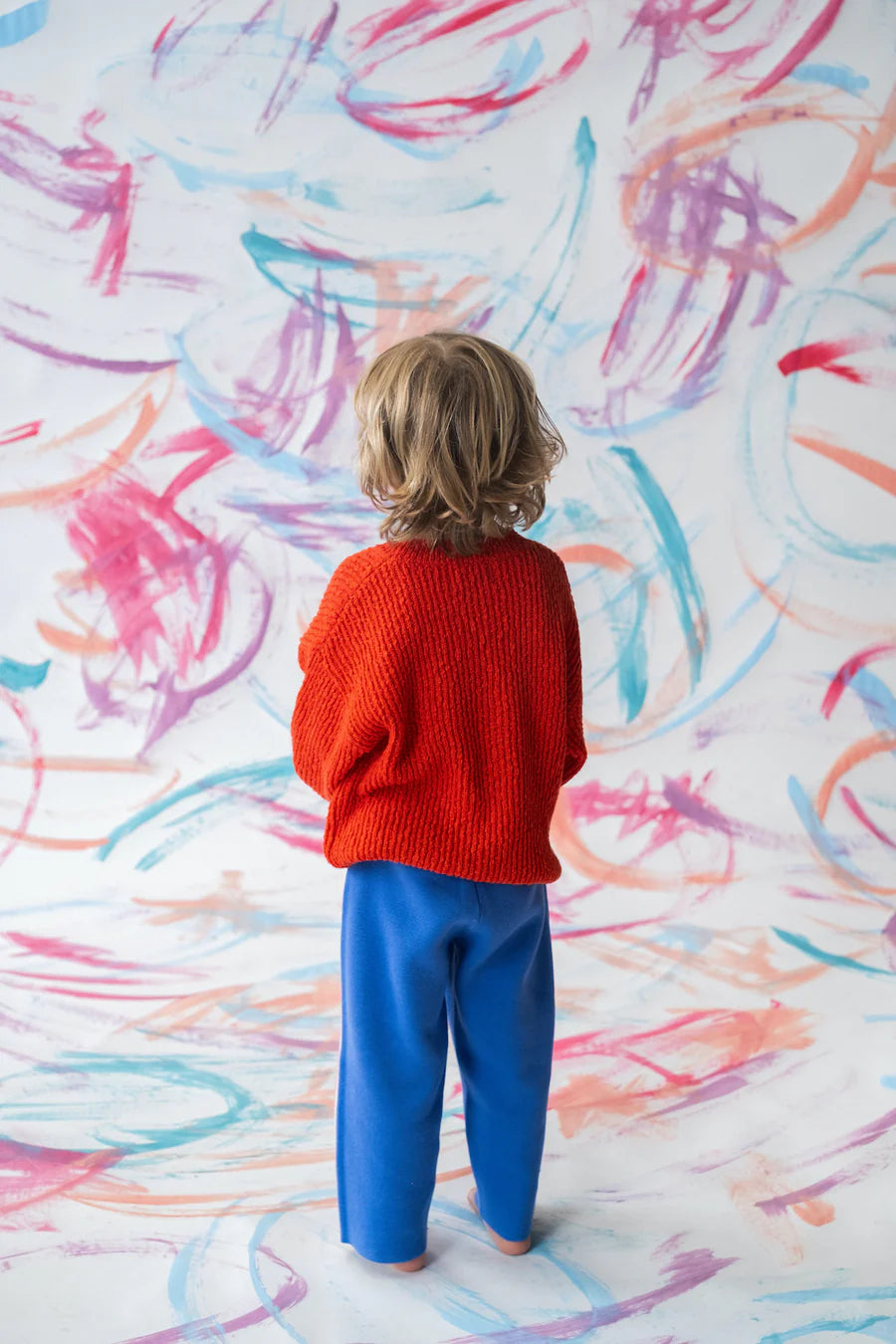 Grown Clothing - Organic Tape Milano Knit Pant - Cobalt