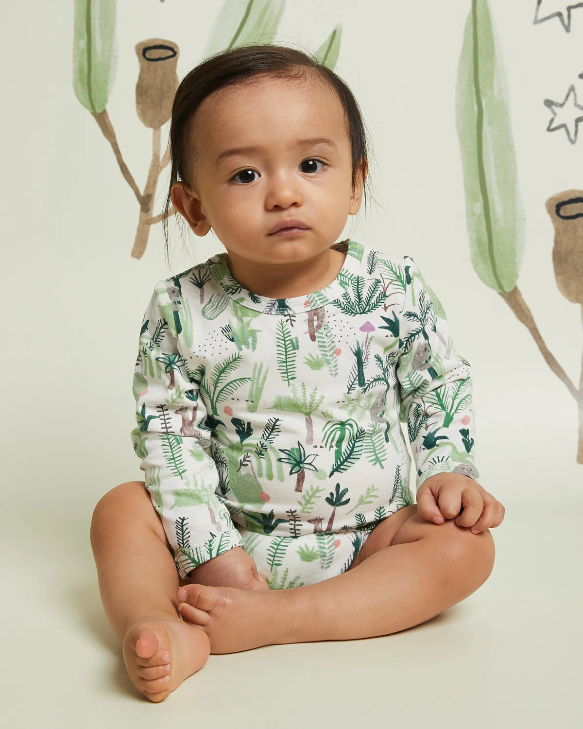 Halcyon Nights - Fern Gully Long Sleeve Zipsuit