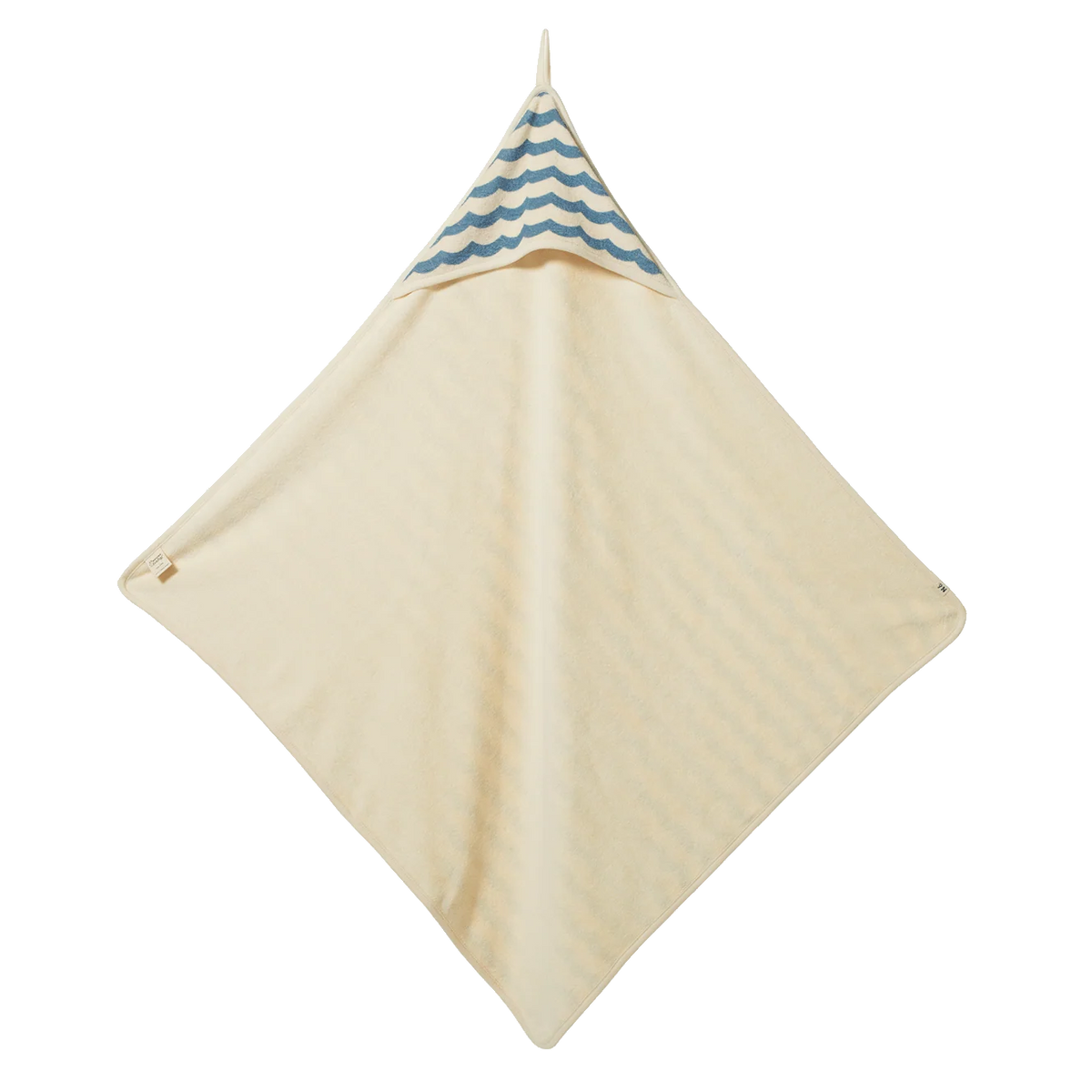 Nature Baby - Hooded Towel - Waves Print
