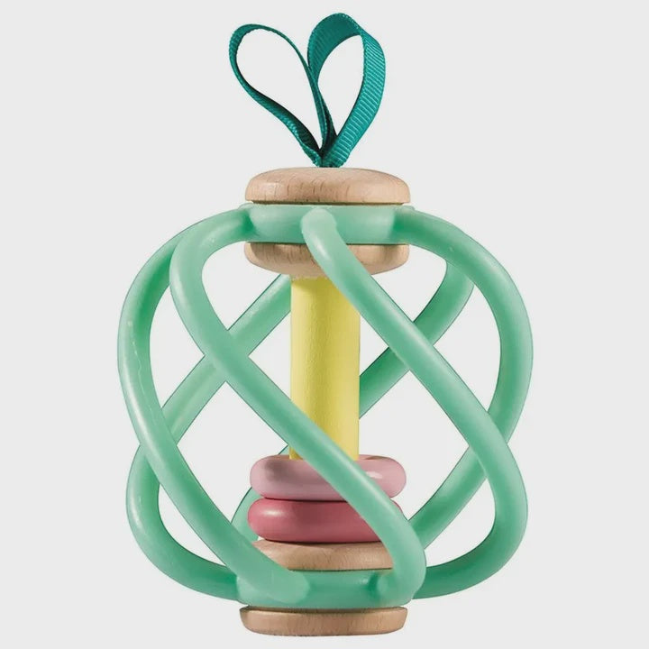 Hape - Apple Grab Teether Baby Toy