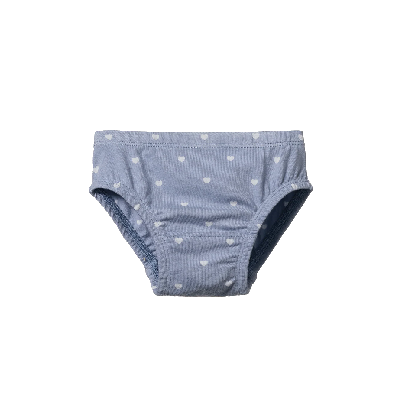 Nature Baby - Jersey Knickers- Hearts Bluebelle Print