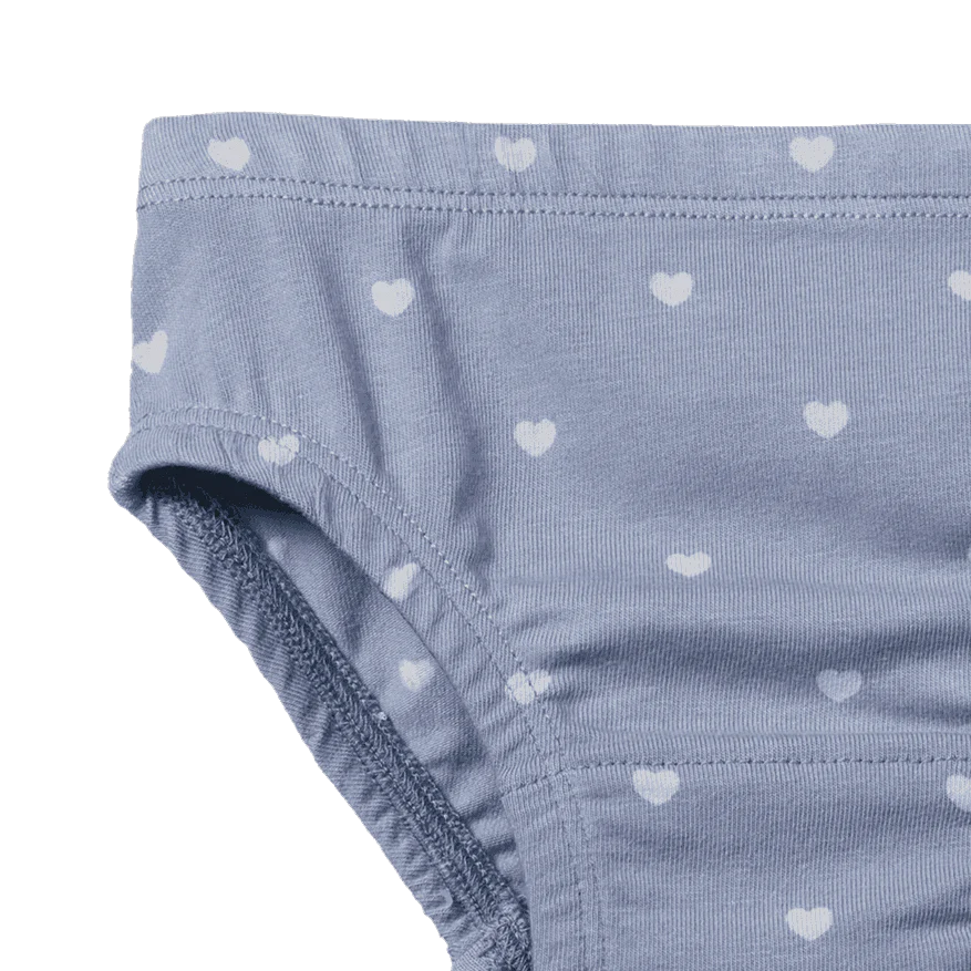 Nature Baby - Jersey Knickers- Hearts Bluebelle Print