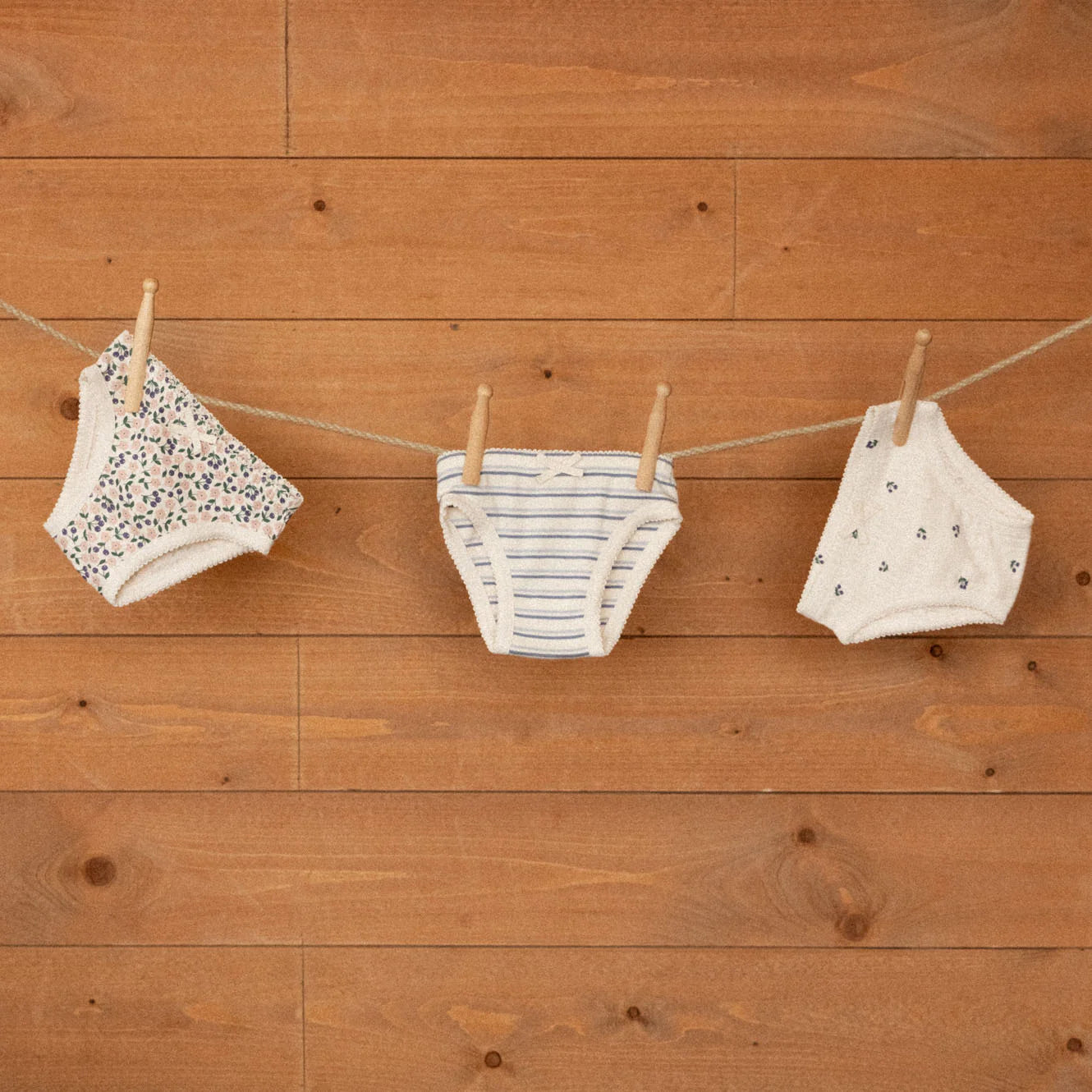 Nature Baby - Organic Cotton Knickers - Briarwood Print