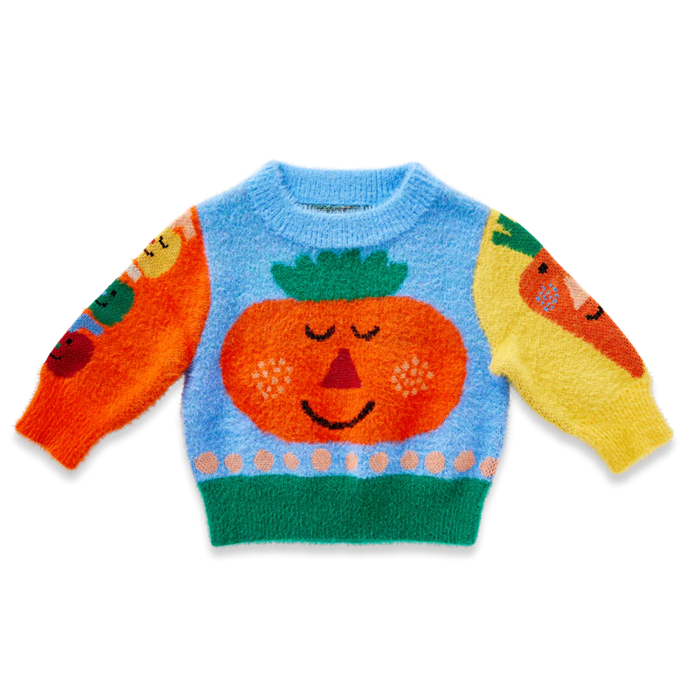 Halcyon Nights - Pocket Patch Knit Jumper
