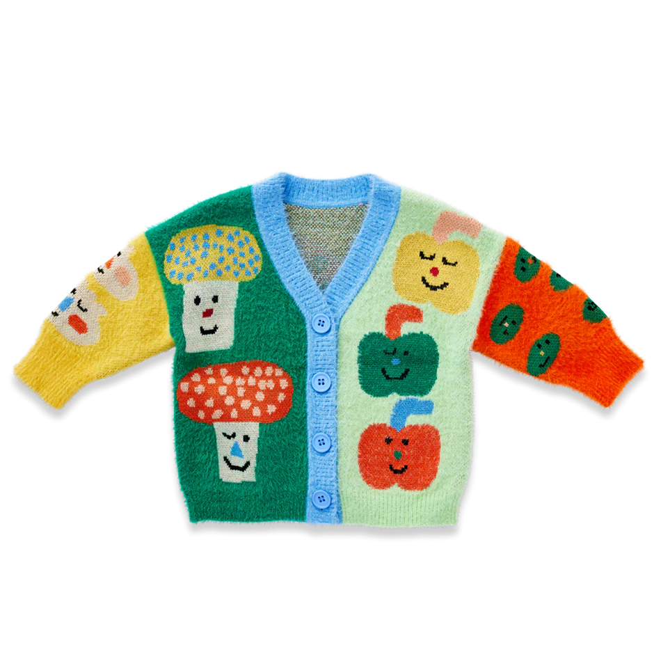 Halcyon Nights - Pocket Patch Knit Cardigan