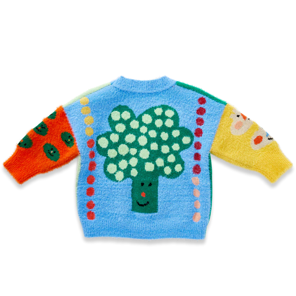 Halcyon Nights - Pocket Patch Knit Cardigan