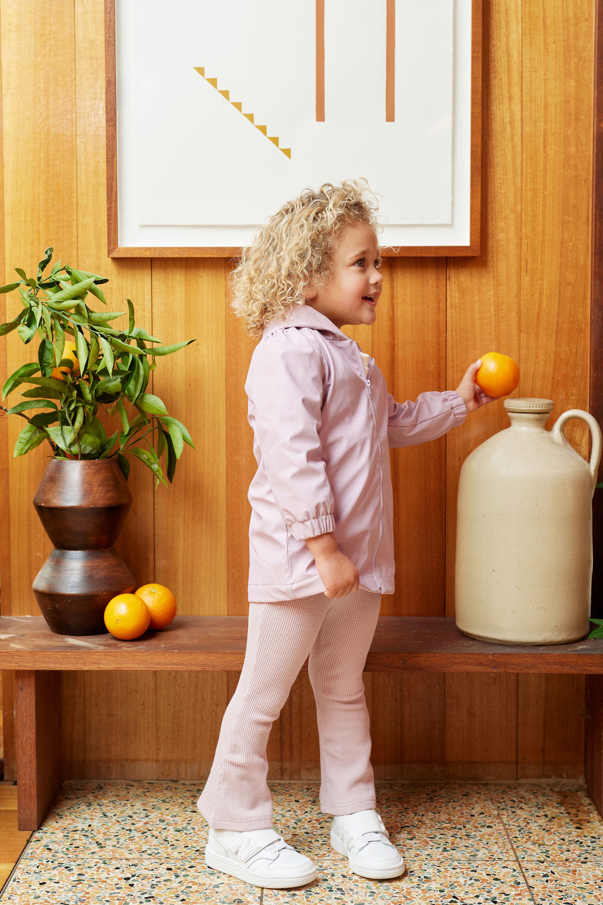 Kapow Kids - Lilac Raincoat