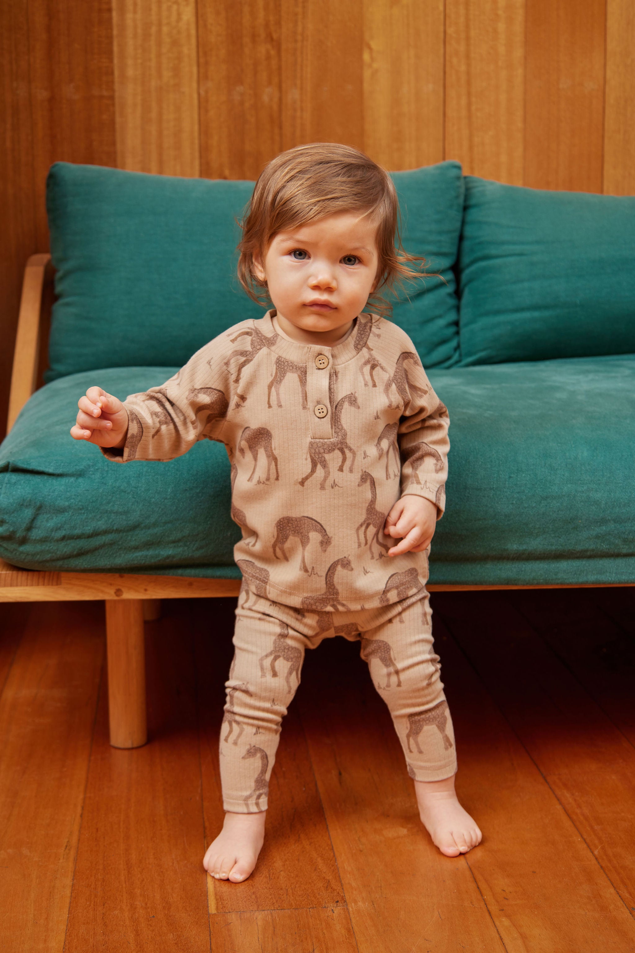 Kapow Kids - Giraffe Rib Leggings