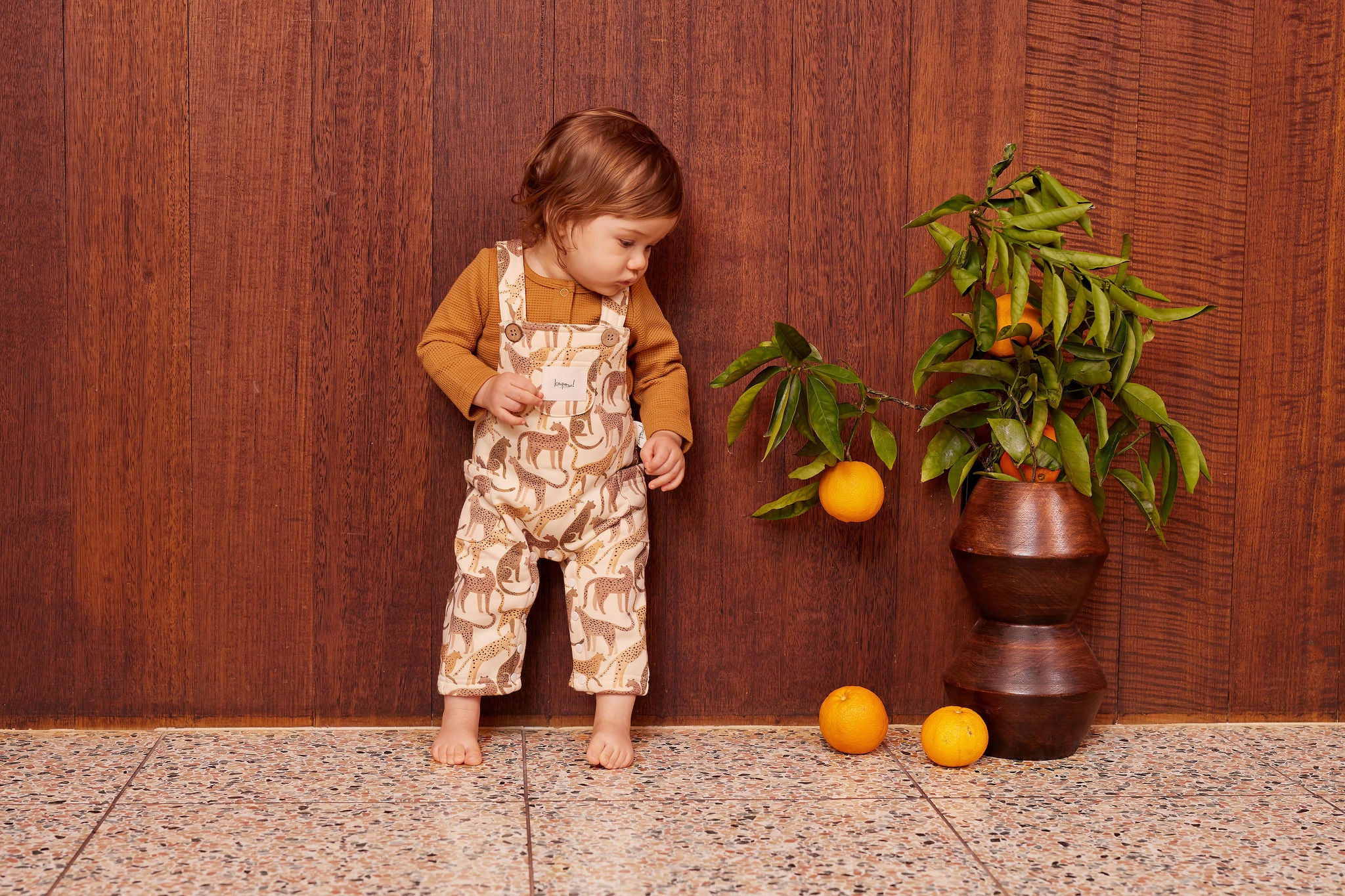 Kapow Kids - Rajah Fleece Overalls