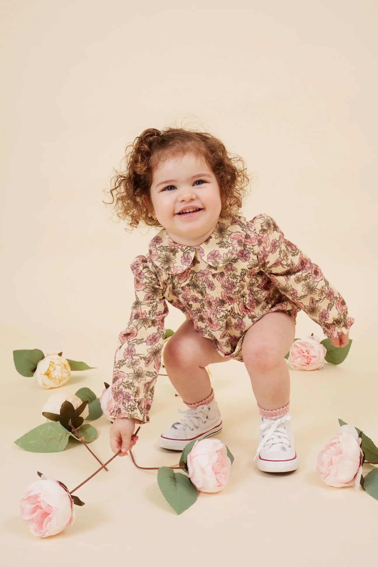 Kapow Kids - Buttercup Baby Collared Romper