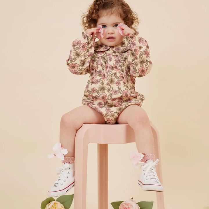 Kapow Kids - Buttercup Baby Collared Romper