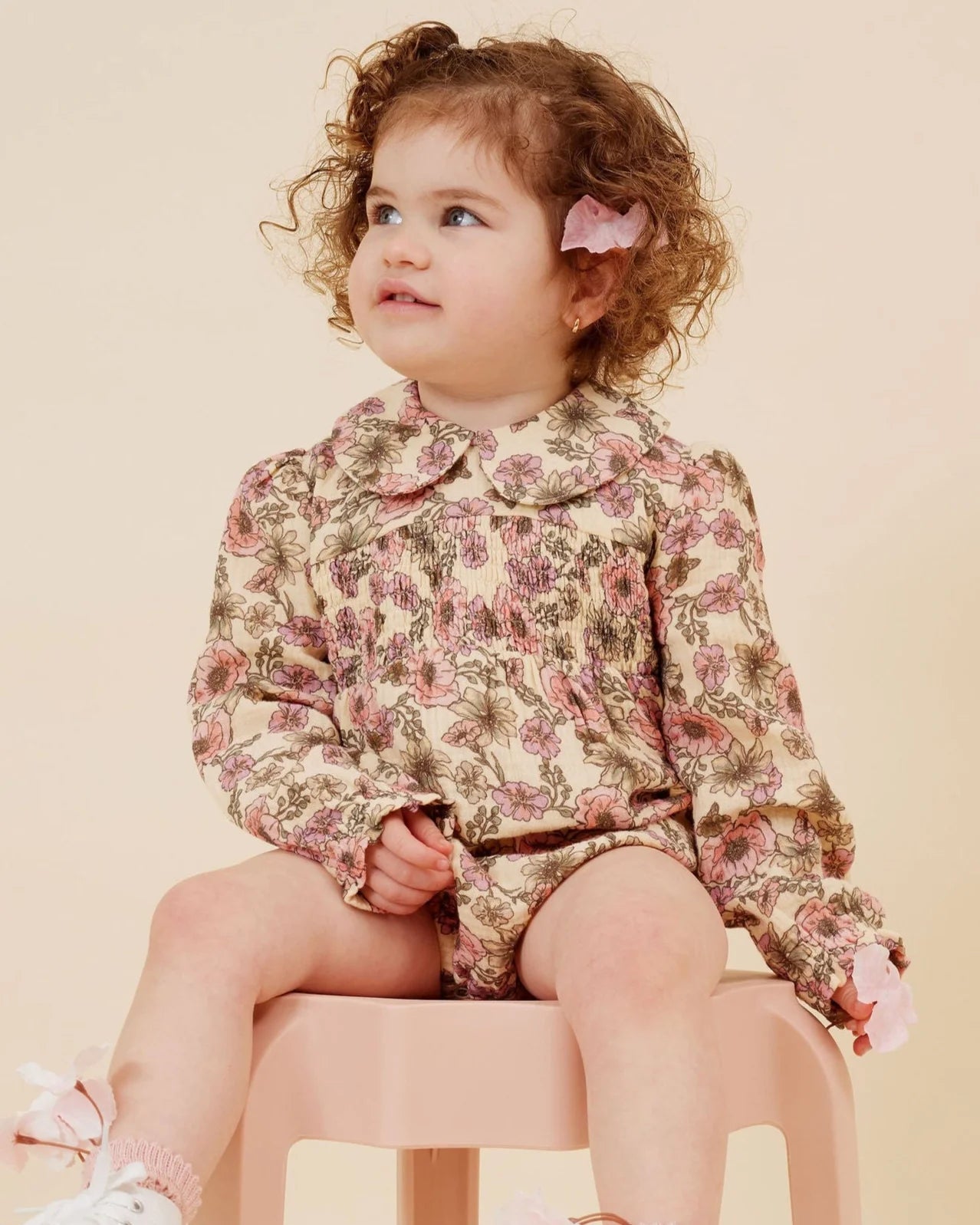 Kapow Kids - Buttercup Baby Collared Romper