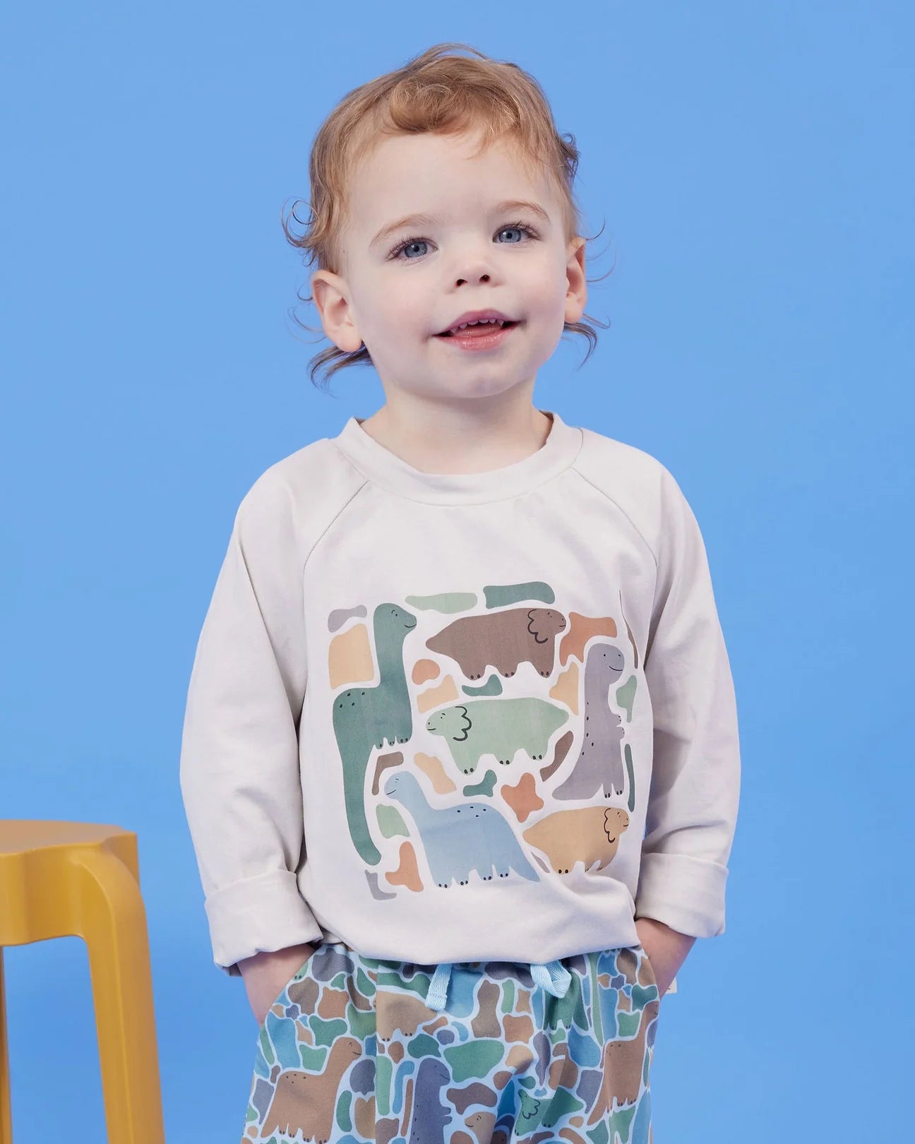 Kapow Kids - Dino-Saw Long Sleeve Top