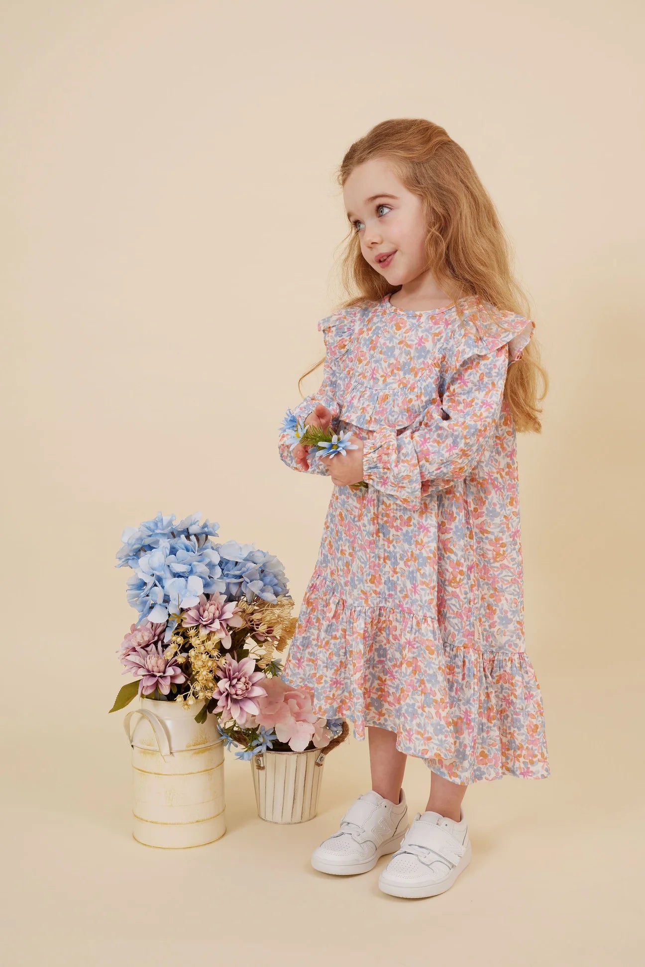 Kapow Kids - Primrose Puff Sleeve Dress
