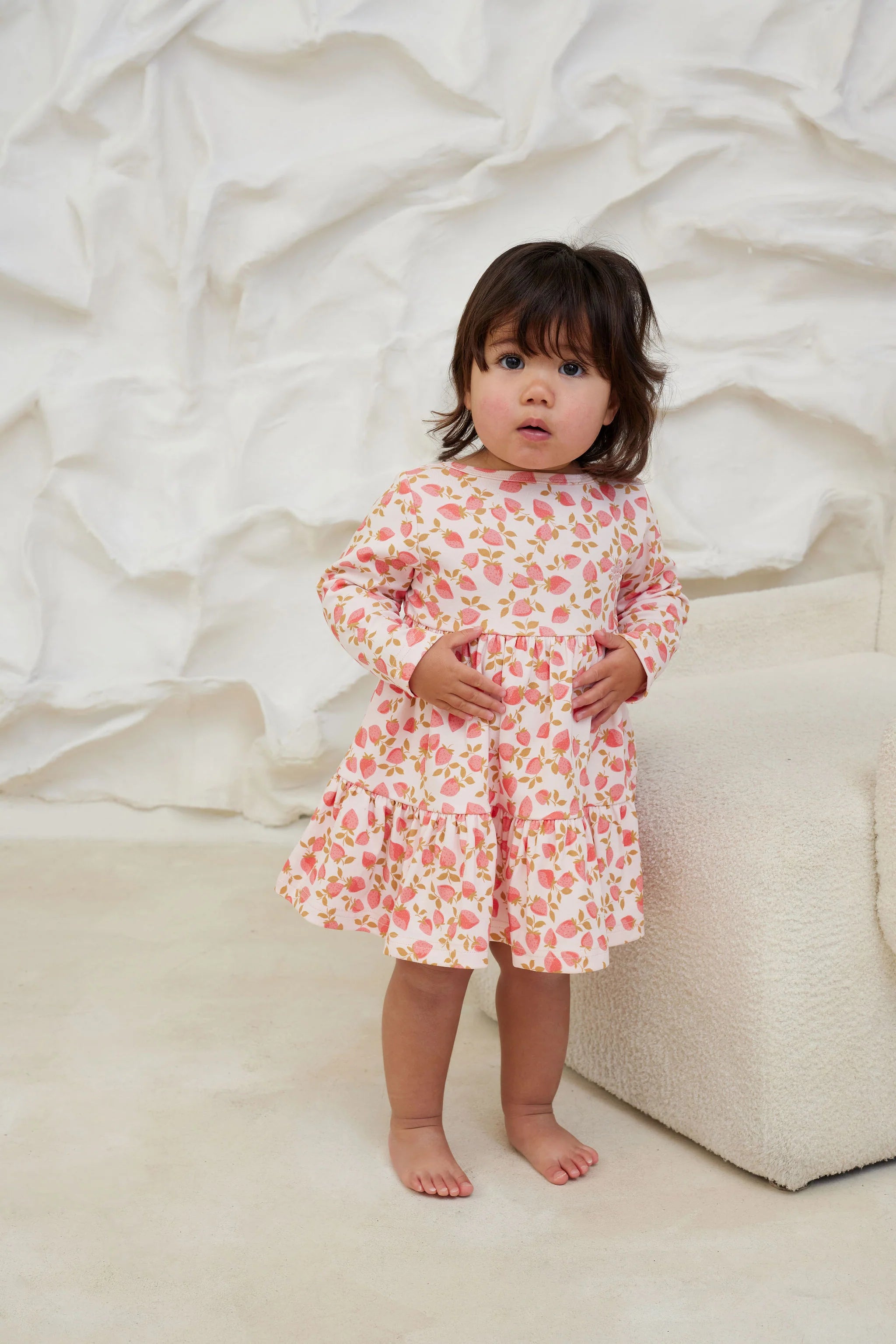 Kapow Kids - Strawberry Dreams Scoop Back Dress