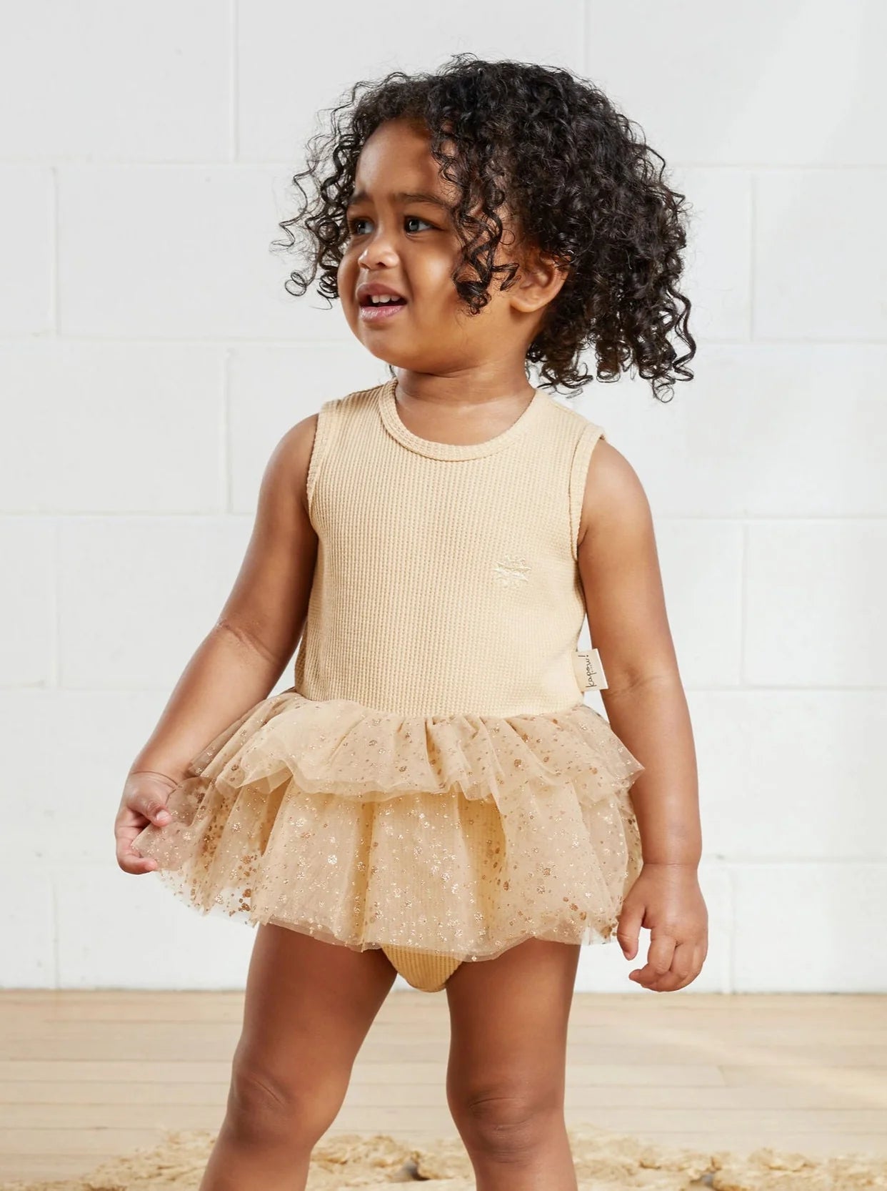 Kapow Kids - Sand Waffle Tutu Romper