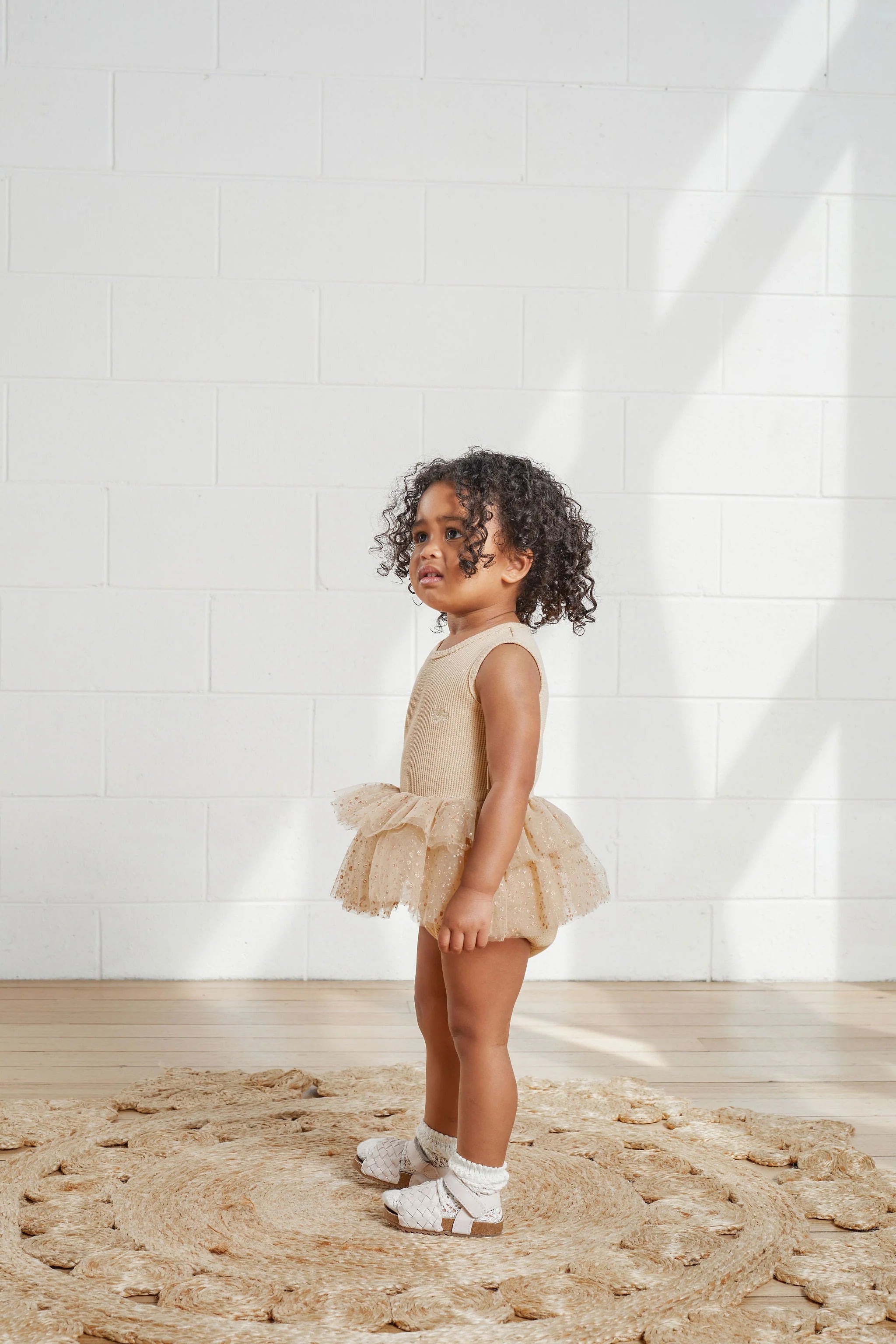 Kapow Kids - Sand Waffle Tutu Romper