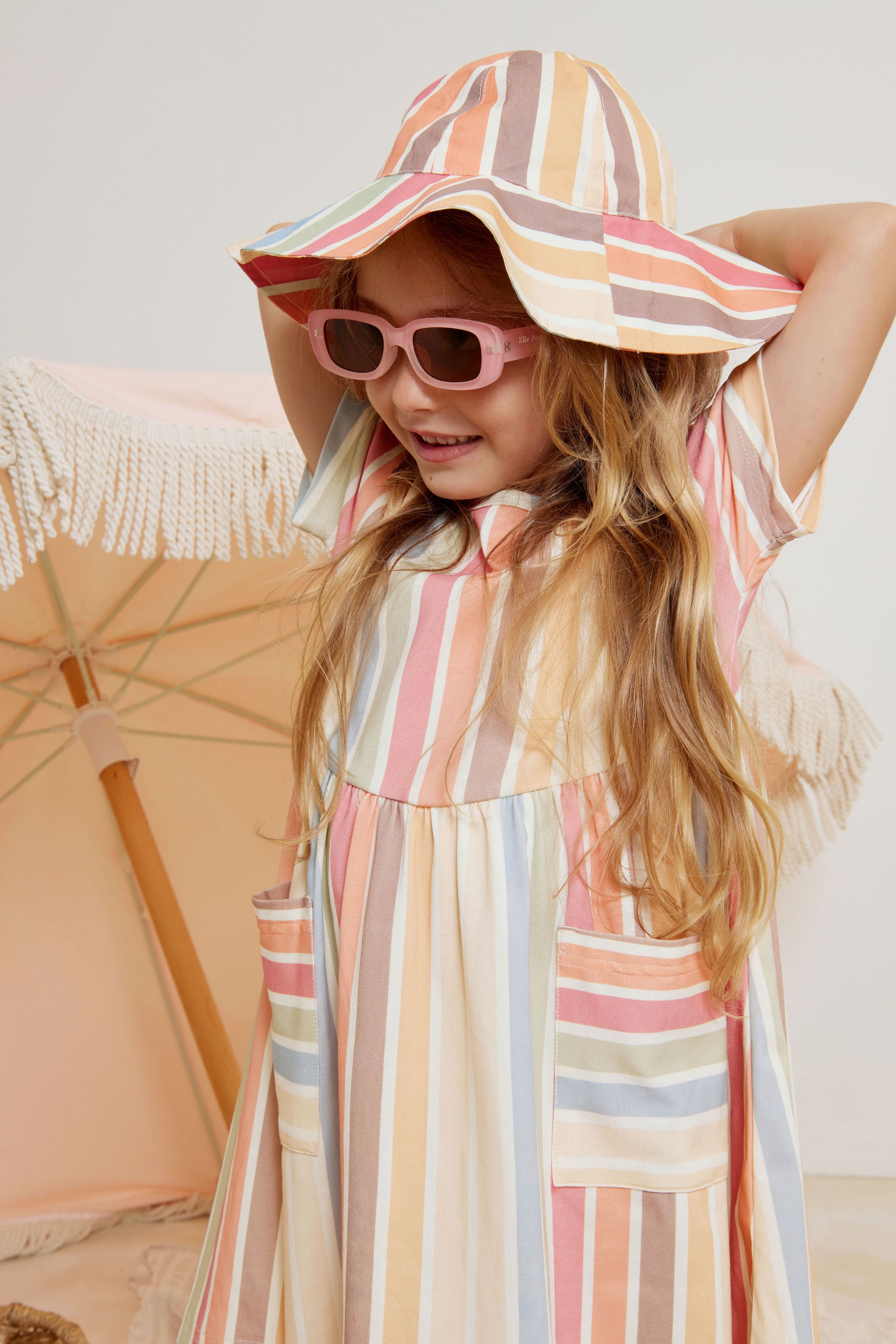 Kapow Kids - Sun Stripe Play Dress