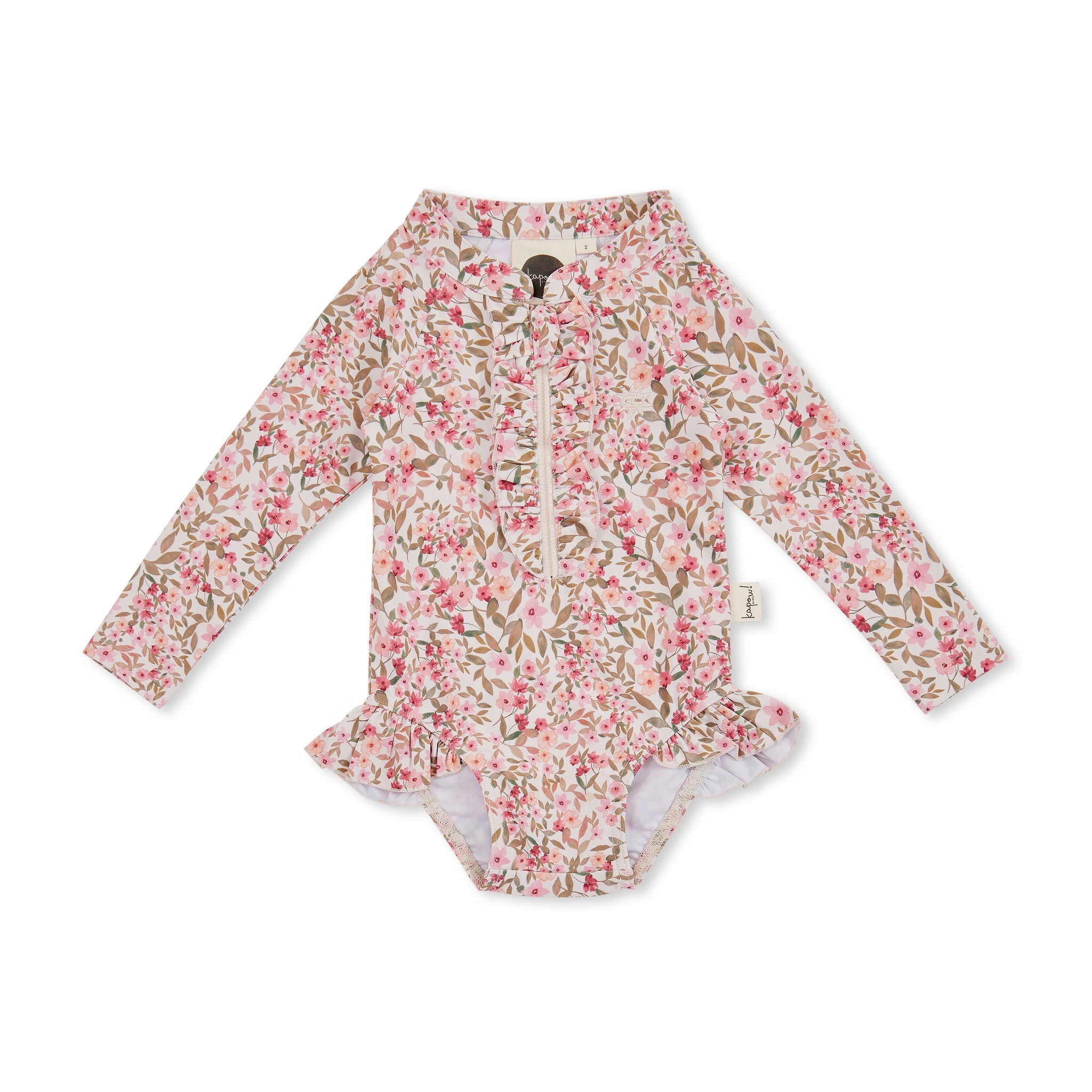 Kapow Kids - Spring Blossom Rashie Swimsuit