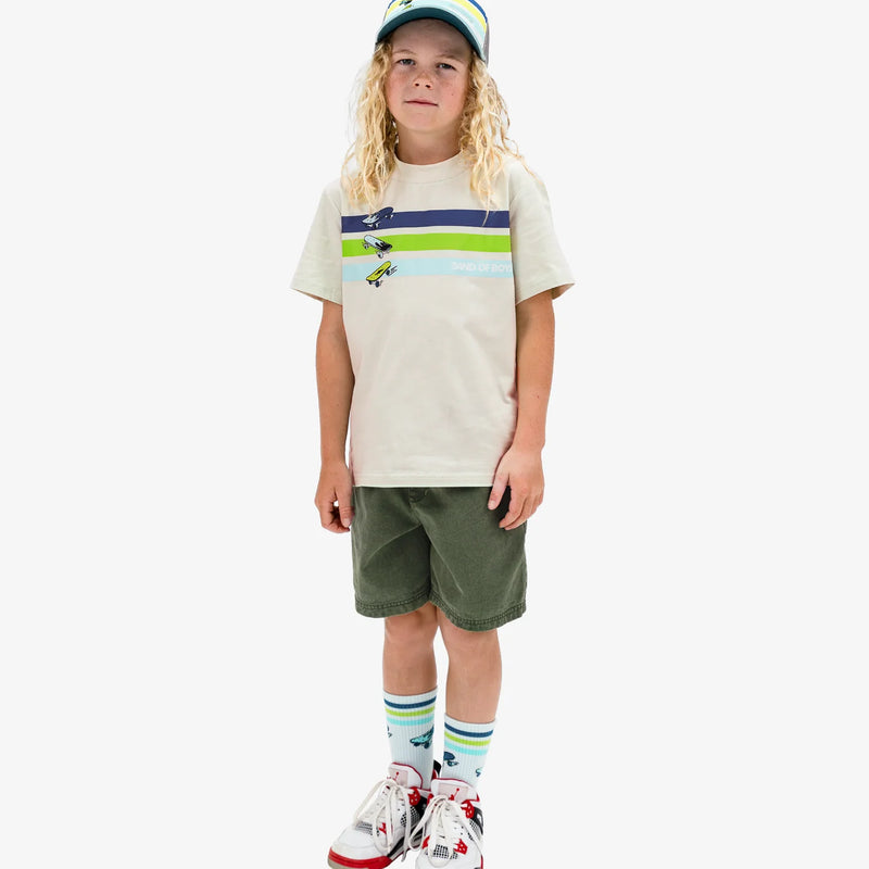 Band of Boys - Khaki Woven Shorts