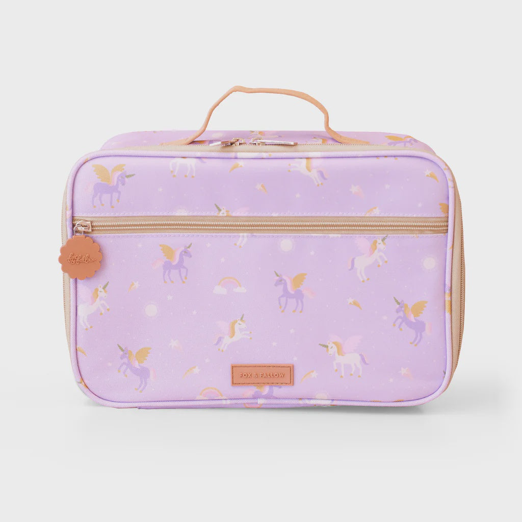 Fox & Fallow- Unicorns Large Lunch Bag
