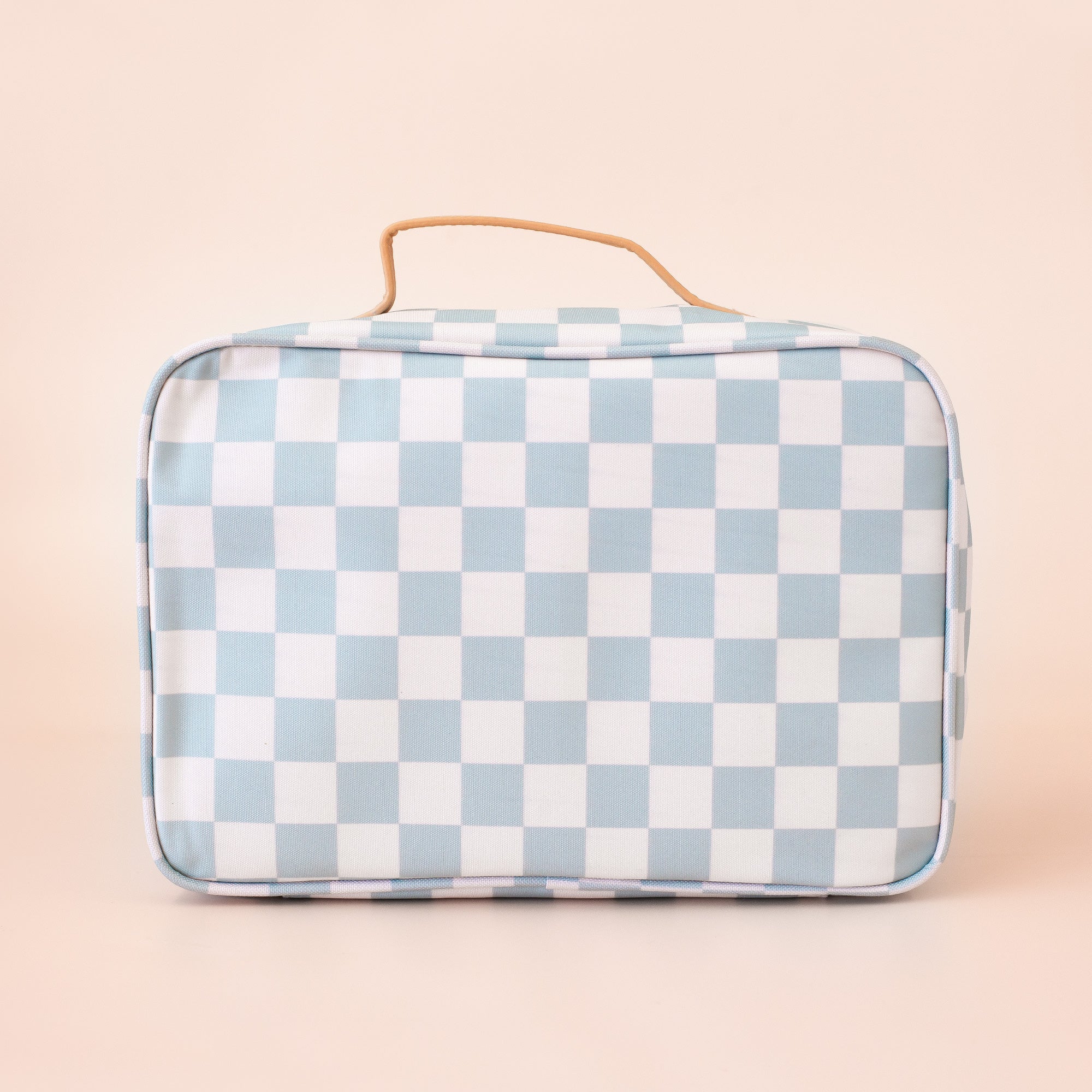 Fox & Fallow- Sage Check Large Lunch Bag