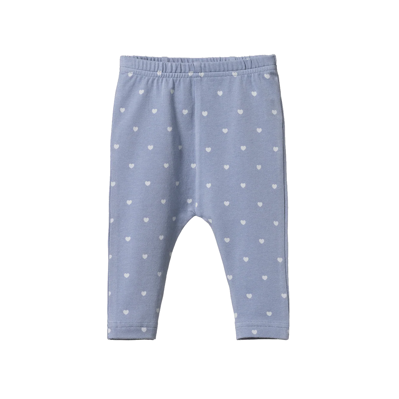 Nature Baby - Legging - Hearts Bluebelle Print