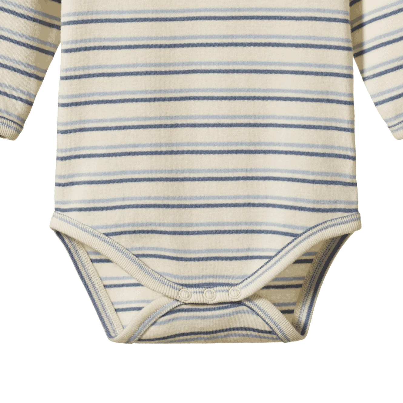 Nature Baby - Long Sleeve Bodysuit - Horizon Stripe