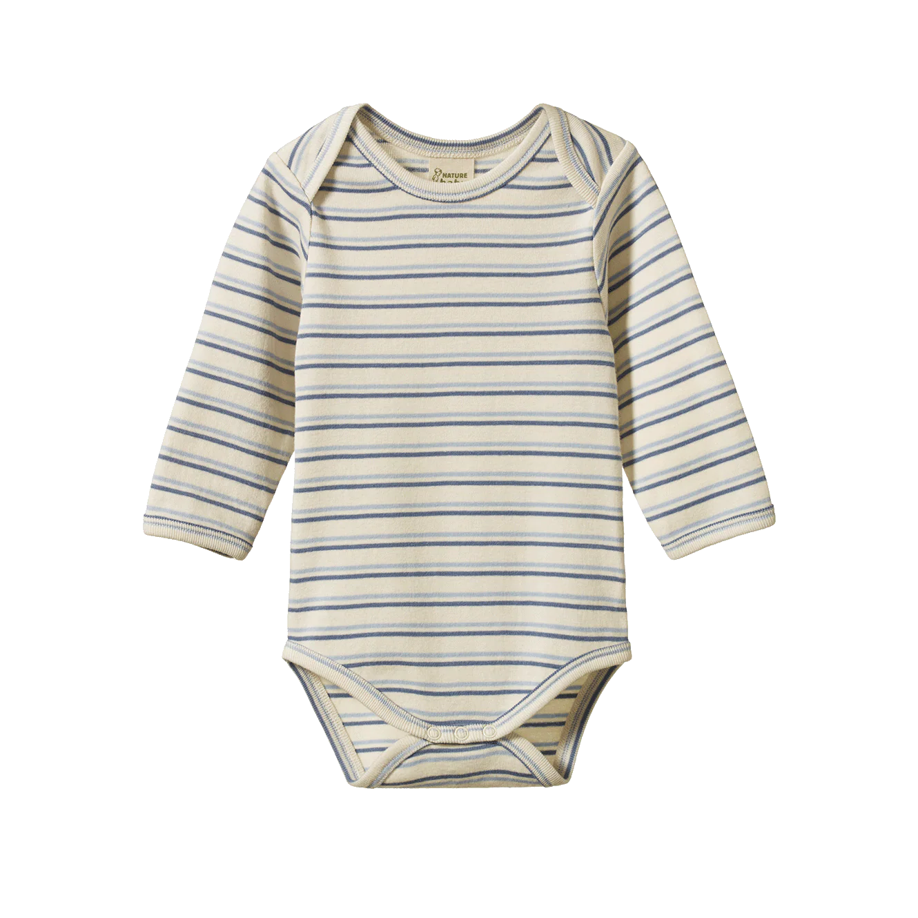 Nature Baby - Long Sleeve Bodysuit - Horizon Stripe