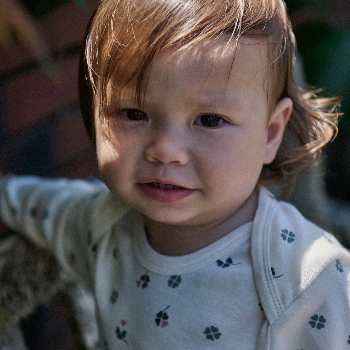 Nature Baby - Long Sleeve Bodysuit - Lucky Print