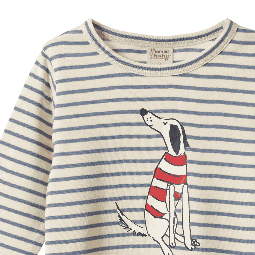 Nature Baby - Long Sleeve River Tee - Best Friend Stripe
