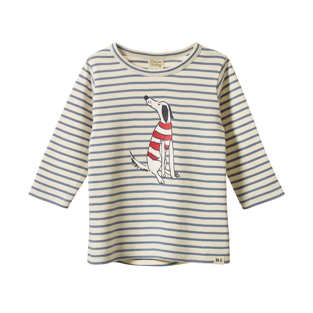 Nature Baby - Long Sleeve River Tee - Best Friend Stripe