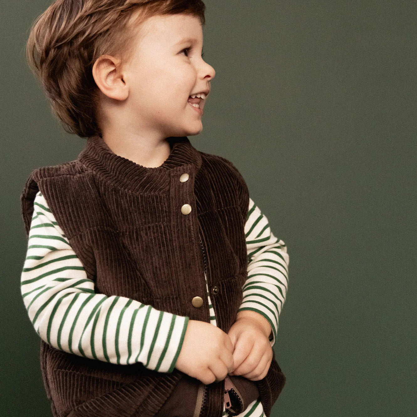 Nature Baby - Long Sleeve River Tee - Eden Sailor Stripe