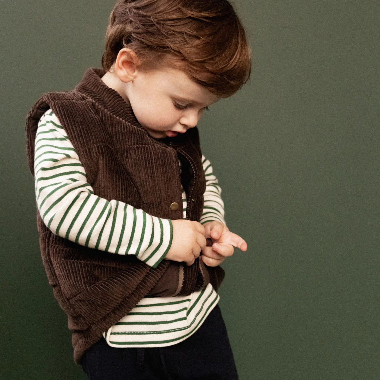 Nature Baby - Long Sleeve River Tee - Eden Sailor Stripe