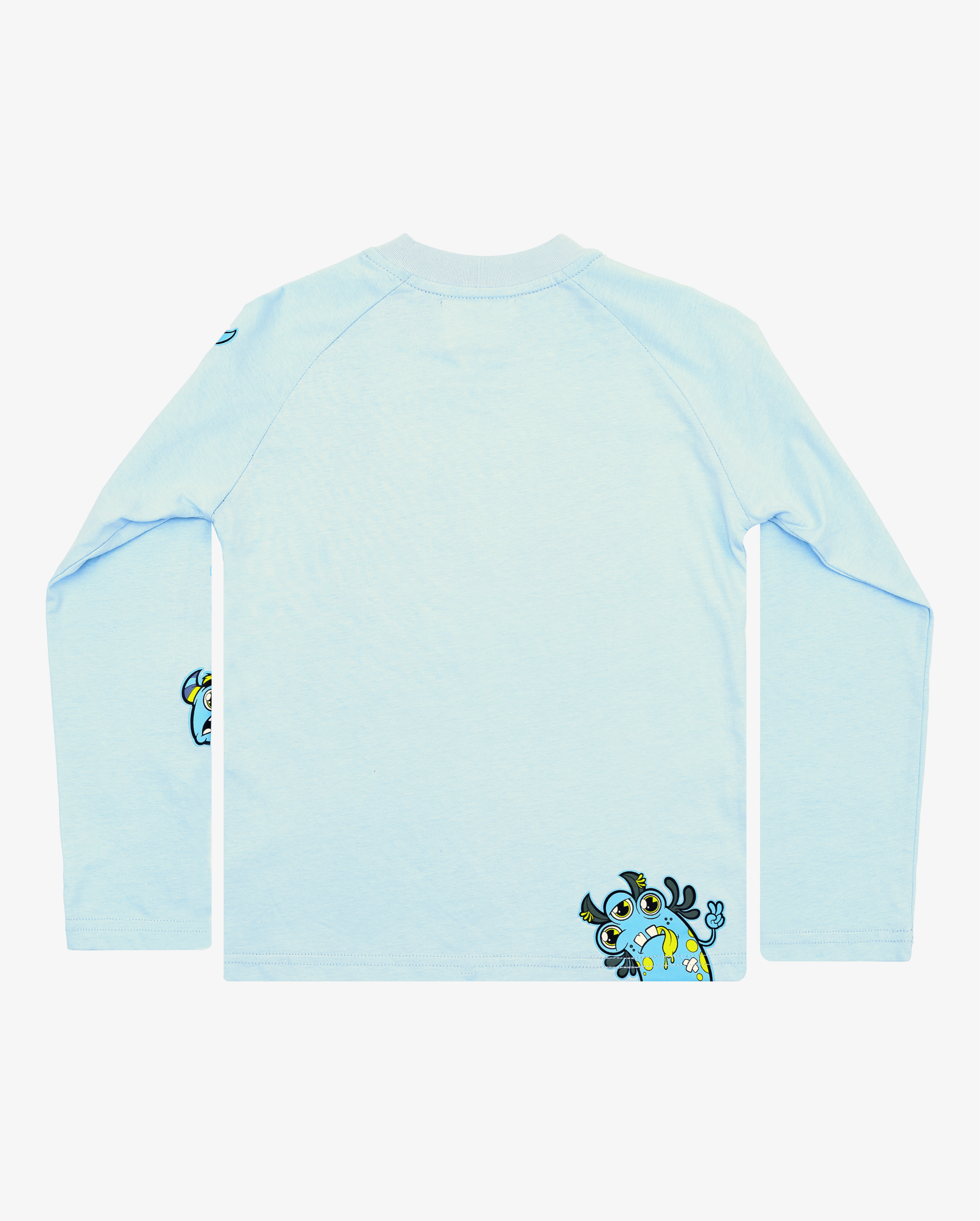 Band Of Boys - Light Blue Rawr Long Sleeve Tee