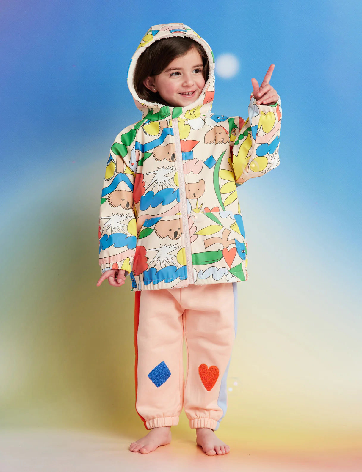 Halcyon Nights - Little Billabong Kids Raincoat