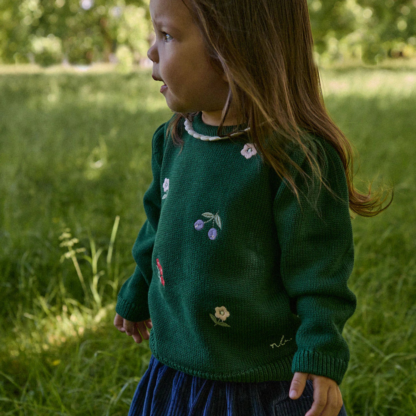Nature Baby - Margot Sweater - Eden Garden