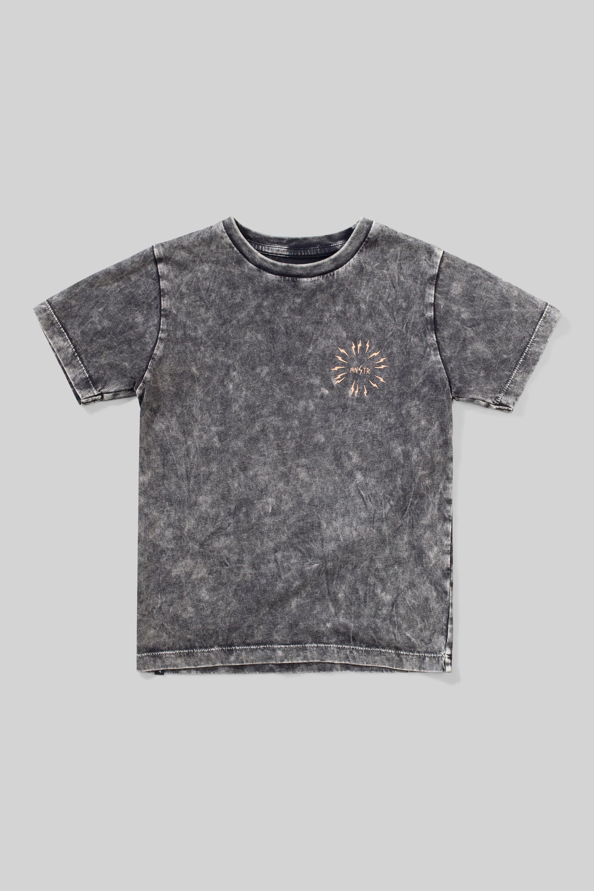 Munster Kids - Electric Tee - Mineral Black