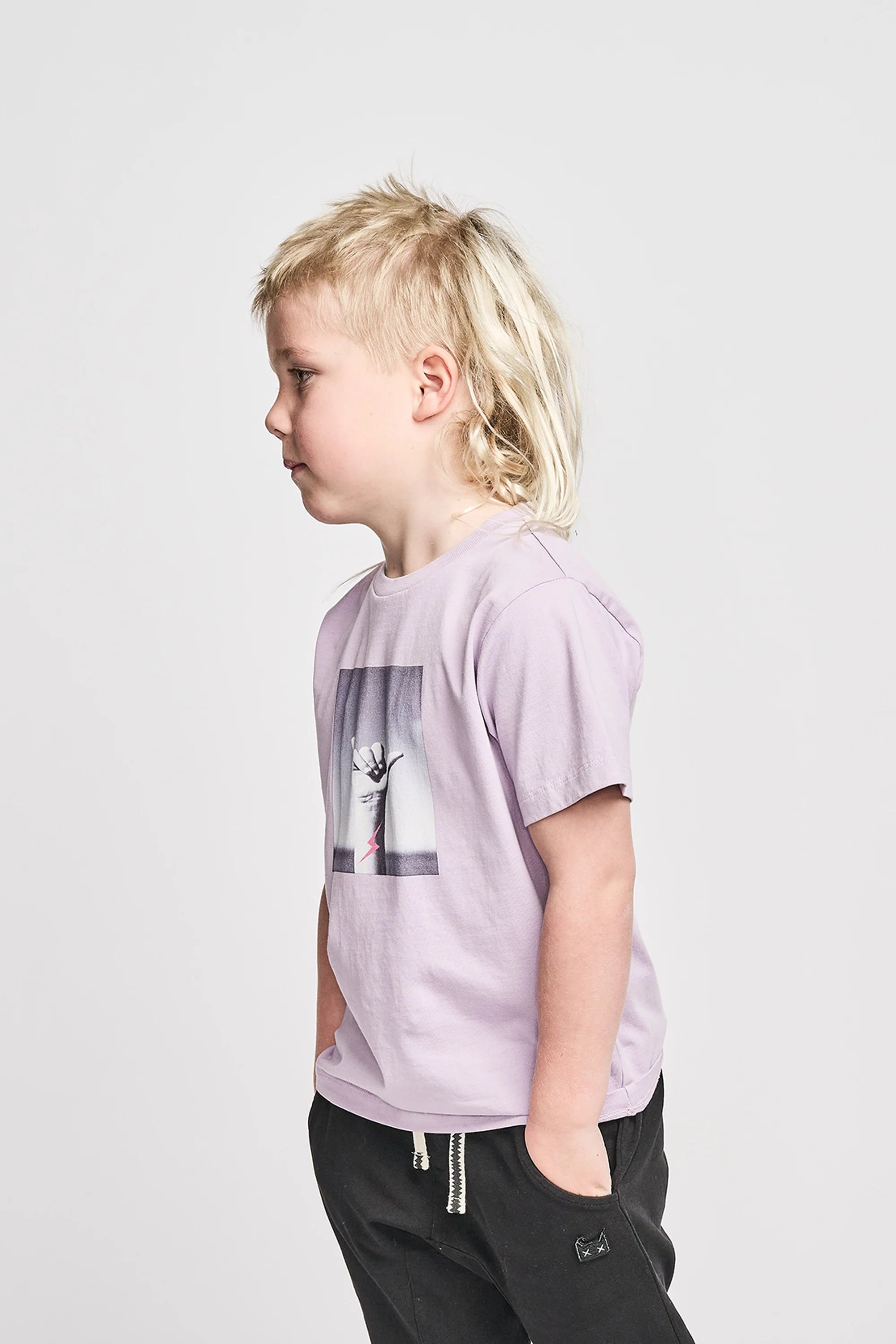 Munster Kids - Hangin Tee - Lilac