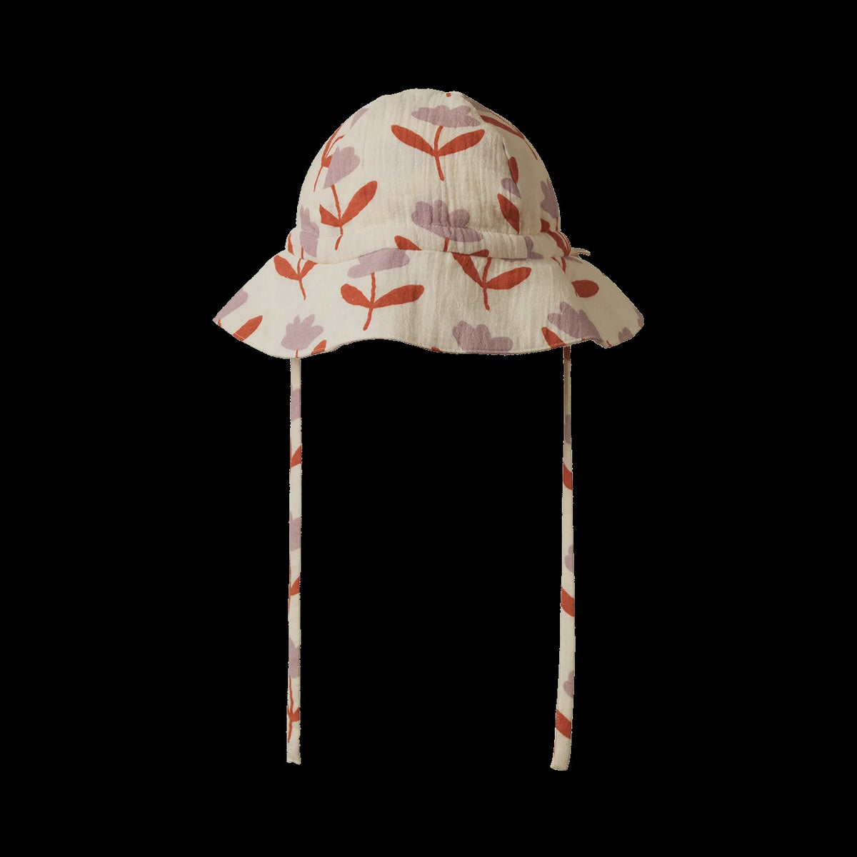 Nature Baby - Muslin Sun hat - Fleurette Print
