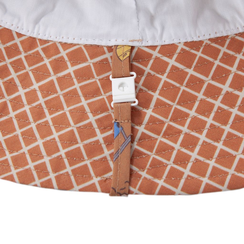 Acorn Kids - On The Tools Wide Brim Bucket Hat