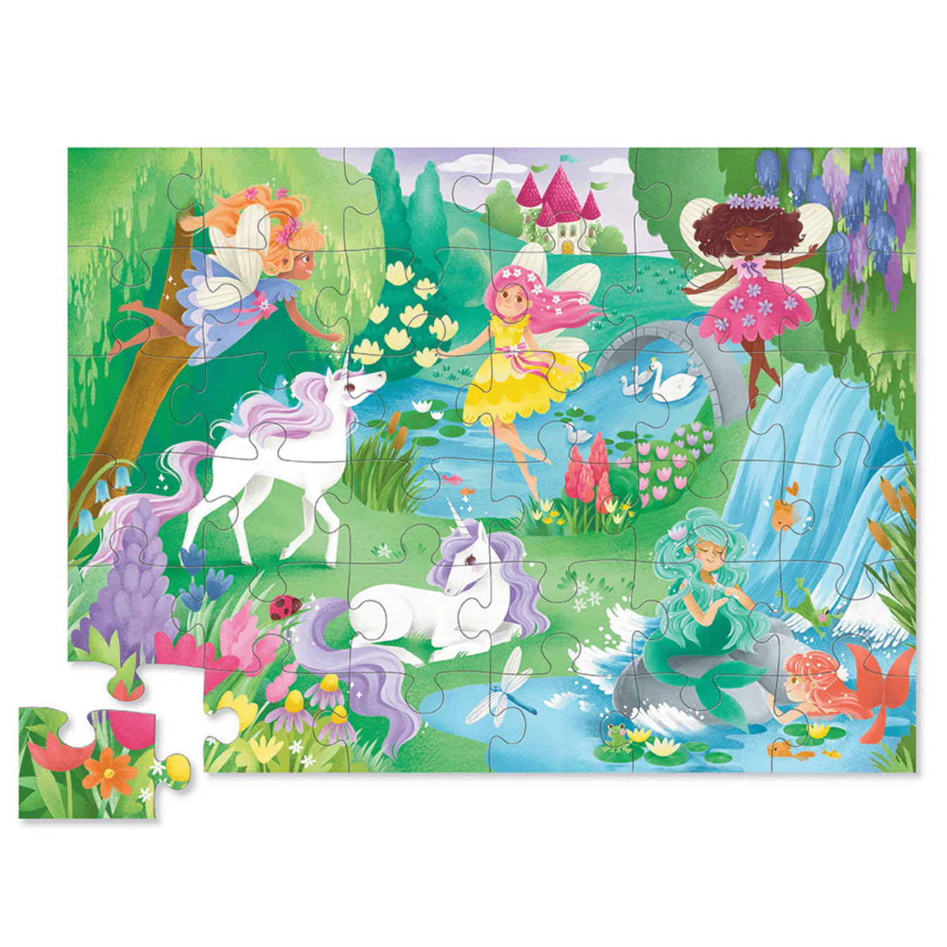Crocodile Creek - 36pc Floor Puzzle - Magical Friends