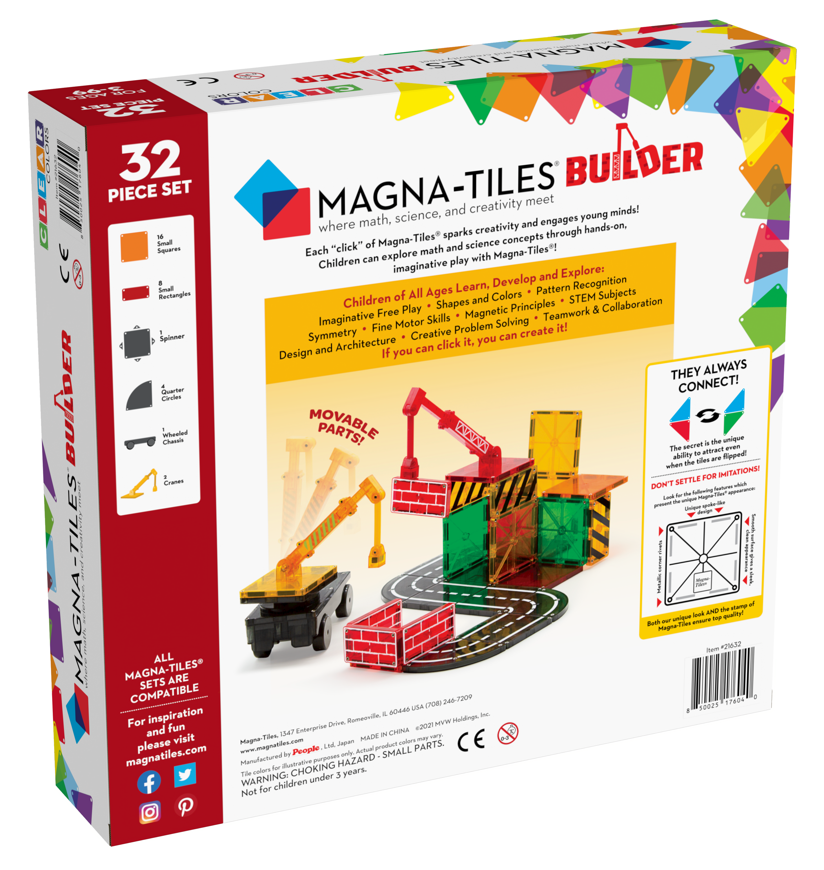 Magna-Tiles - Builder 32pc Set
