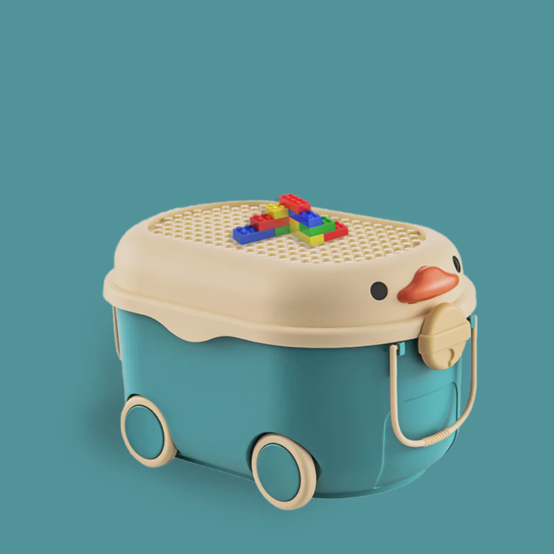Cowrie & Conch - Ride A Long - Aqua and Yellow Duck