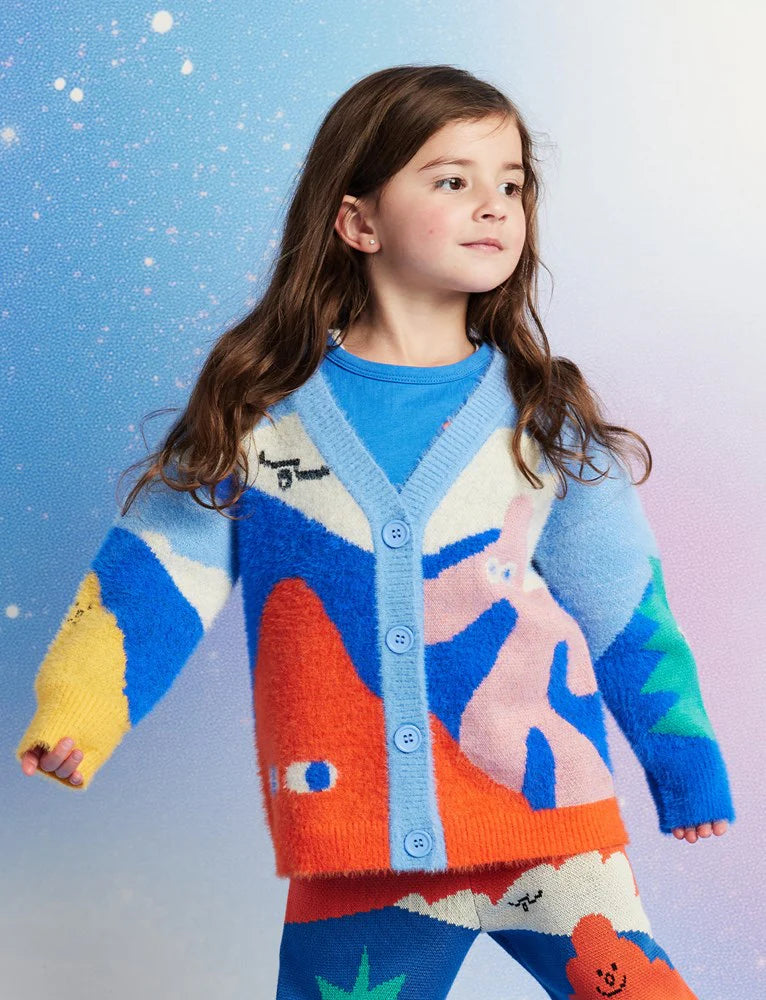 Halcyon Nights - Mount Wiggly Knit Cardigan