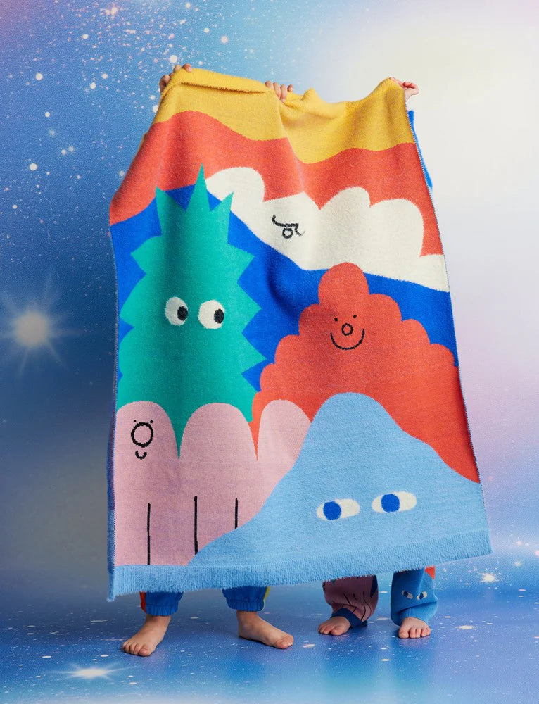 Halcyon Nights - Mount Wiggly Baby Blanket