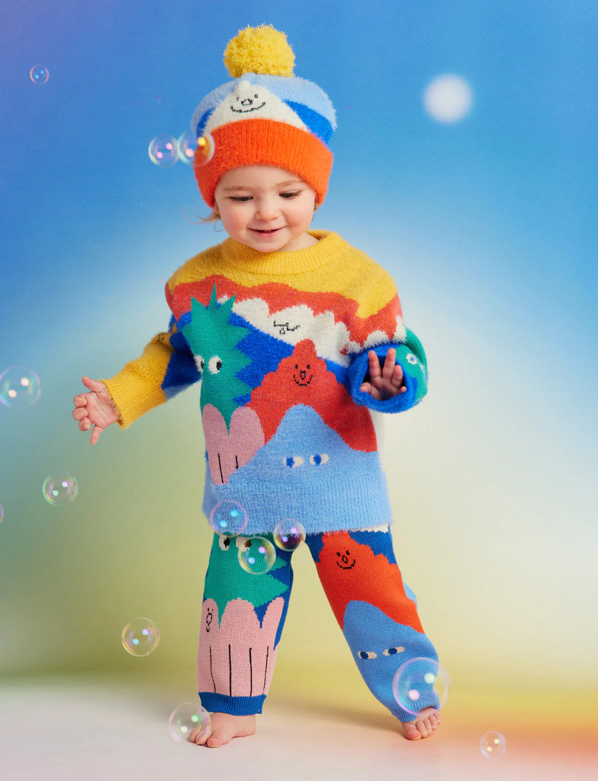 Halcyon Nights - Mount Wiggly Knit Beanie