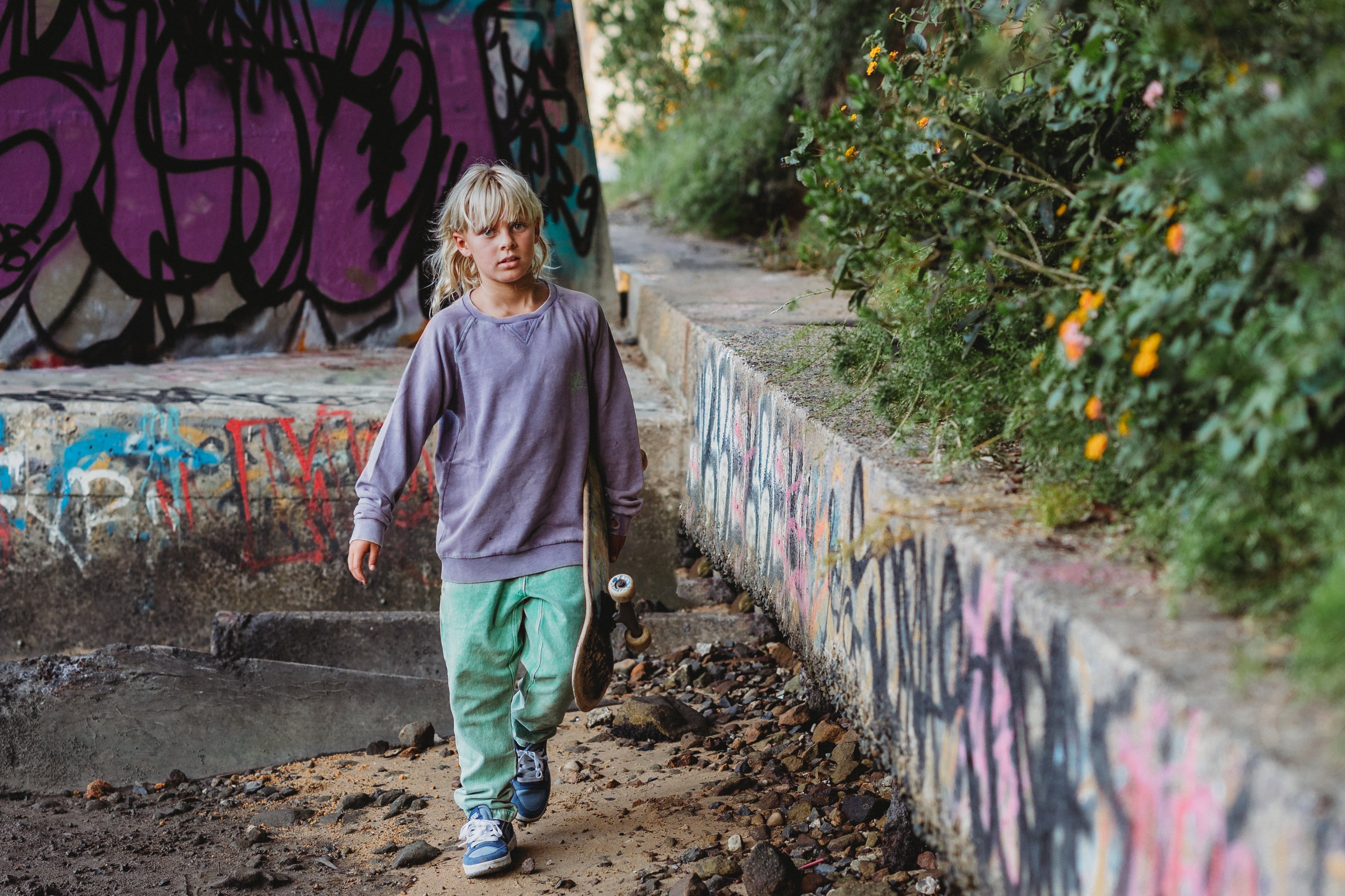 Munster Kids - Splatter Crew Purple