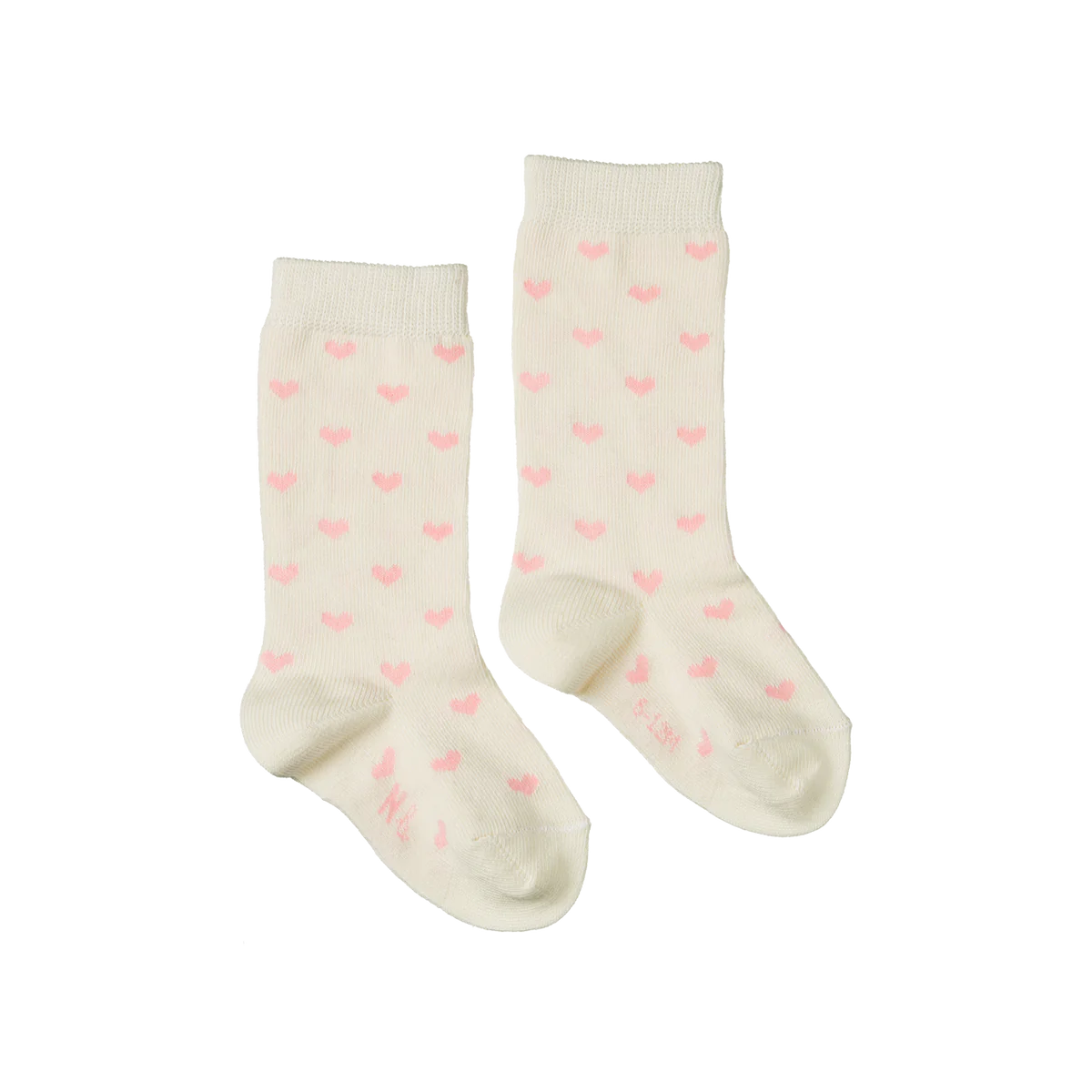Nature Baby - Organic Cotton Sock - Hearts
